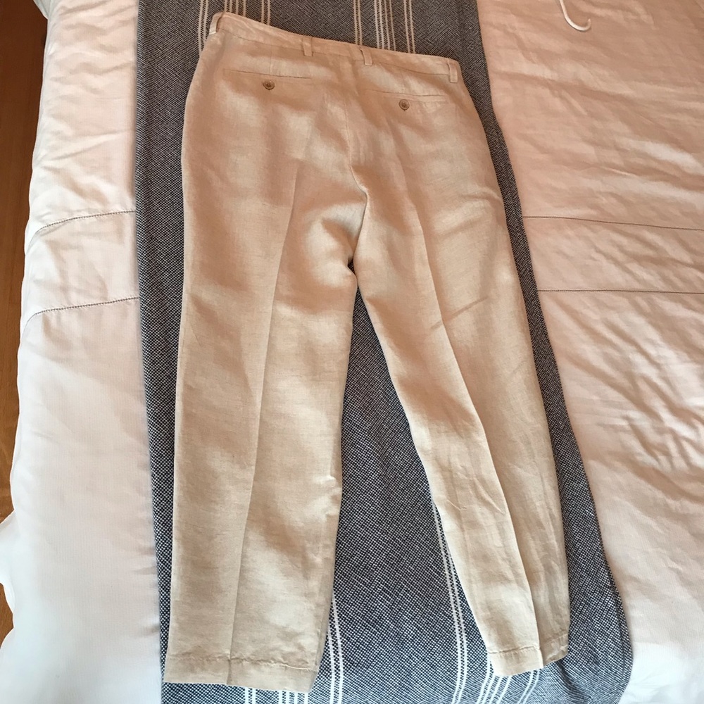 Natural Linen Pants